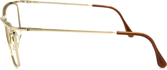 Vogue Damen Metallisches Brillengestell Gold VO3003 ORO