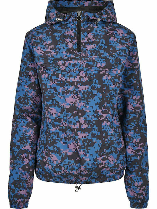 Γυναικείο Φορετό Αθλητικό Μπουφάν Duskviolet Camo