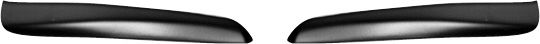Motordrome Front Headlight Eyebrows for Opel Corsa C 2000-2006