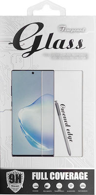 3D Full Face Tempered Glass Μαύρο (Galaxy Note 10+)