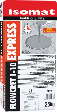 Isomat Flowcret 1-10 Express Γκρι 25kg