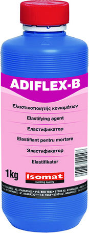 Isomat Adiflex-B Ελαστικοποιητής Κονιαμάτων Βελτιωτικό Κονιαμάτων 1kg 1kg 011300011