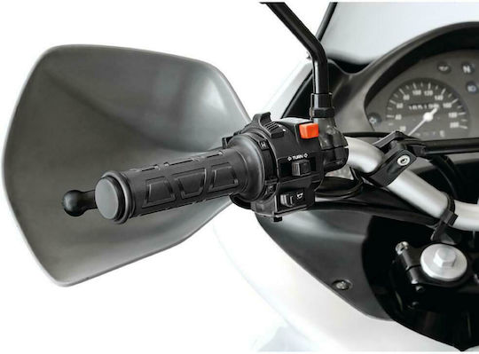 Lampa Топли ръкохватки Мотоциклетни ръкохватки 22mm 12V в Черен цвят 90536