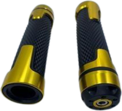 Xinli Motorcycle Grips XL-629 in Gold Colour