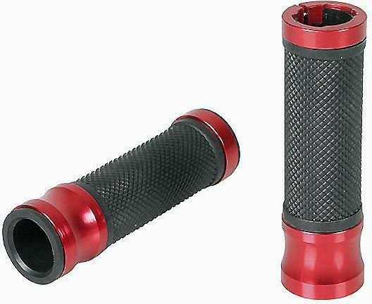Lampa Motorradlenkergriffe Metall in Rot Farbe