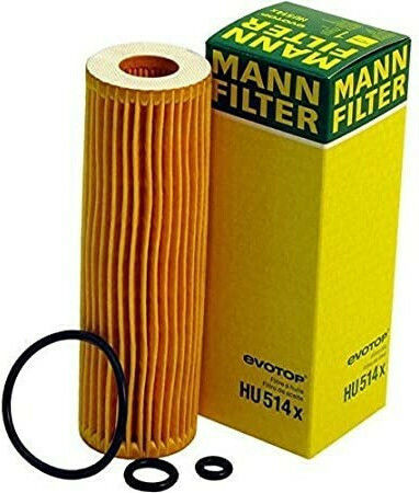 Mann Filter Car Oil Filter HU514X for Mercedes Benz Φίλτρο Λαδιού Αυτοκινήτου για Mercedes-Benz C-Class/E-Class/Sprinter