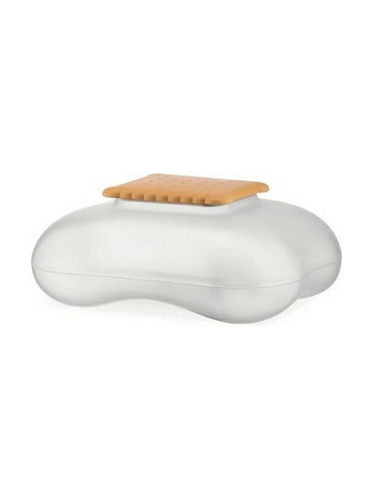 Alessi Plastic Cookie Jar Transparent 28x22x11cm