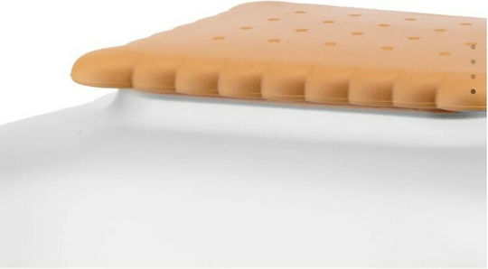 Alessi Μπισκοτιέρα Πλαστική Διάφανη 28x22x11εκ.