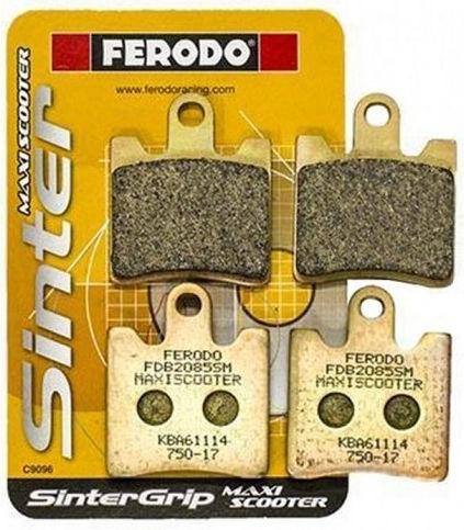 Ferodo Motorcycle Brake Pads Front Platinum Yamaha FJR 1300A / FJR 1300AS 2006 for Yamaha FJR 1300
