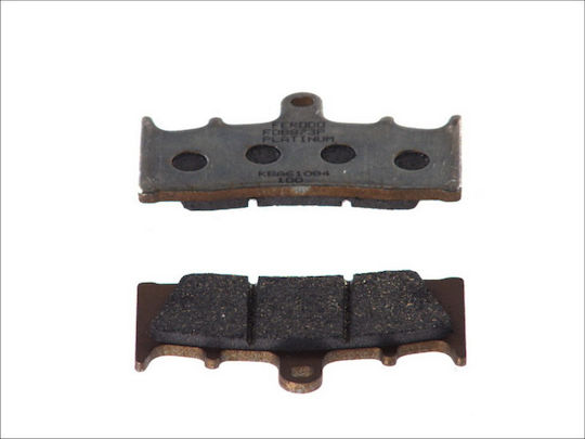 Ferodo Motorcycle Brake Pads Front Platinum Suzuki GSF 1200 Bandit 01'-05' GSXR 1300 Hayabusa 02'-07' Kawasaki ZRX 1200 01'-03' for Kawasaki ZRX 1200