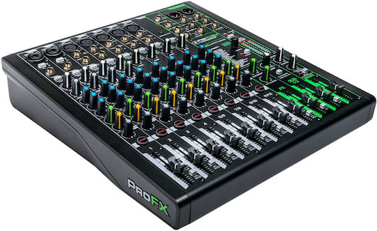 Mackie ProFX12v3 Αναλογική Κονσόλα 12 Καναλιών με Phantom Power & 7 Εισόδους XLR