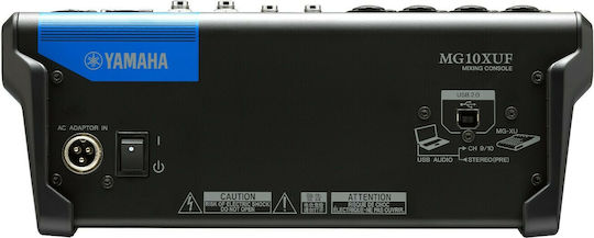 Yamaha MG-10-XUF USB H020.00094 4 XLR Inputs