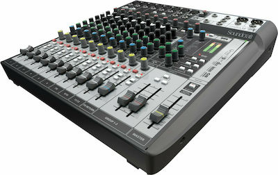 Soundcraft Signature 12 MTK Аналогова конзола 14 канала с Фантомно захранване & 8 XLR входове