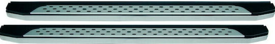GroupAK 4x4 Car Side Steps for Nissan Navara 2pcs