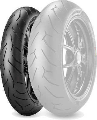 Pirelli Diablo Rosso II 120/60R17 55H Tubeless On-Road Front Motorcycle Tyre