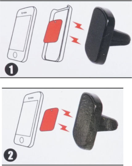 Carsun Βάση Κινητού Αυτοκινήτου Magnetic Phone Holder με Μαγνήτη