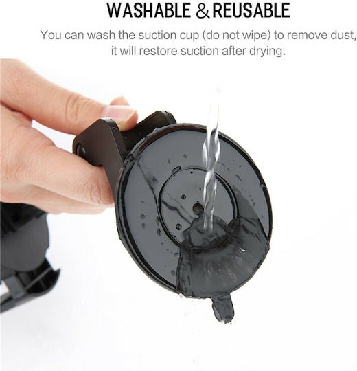 Rock W2 Pro 2 in 1 Qi Wireless Charger Car Mobile Mount with Adjustable Hooks Black