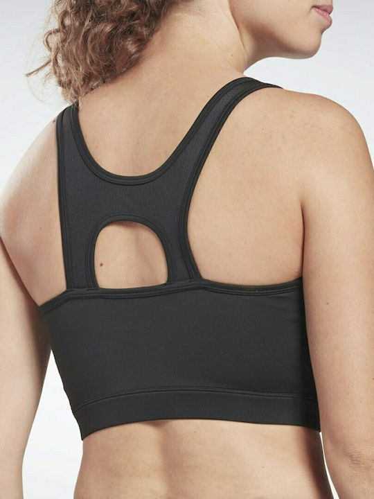 Reebok Women's Sports Bra with Light Padding Black