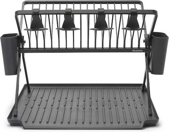 Brabantia Στραγγιστήρι Νεροχύτη Μεταλλικό Γκρι 51x33x42cm