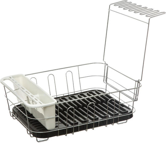 Marva Scurgător De Chiuvetă Inox Negru 44x36x16cm Marva Scurgător De Chiuvetă Inox Negru 44x36x16cm