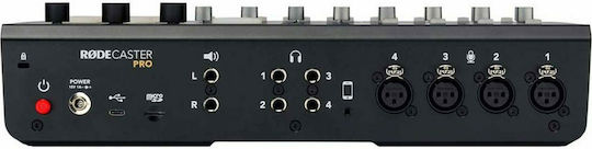 Rode Rodecaster Pro 400405010 Ψηφιακή Κονσόλα 4.0 Καναλιών & Bluetooth