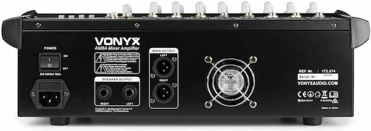 Vonyx AM8A 172.574 8 XLR Inputs & Bluetooth