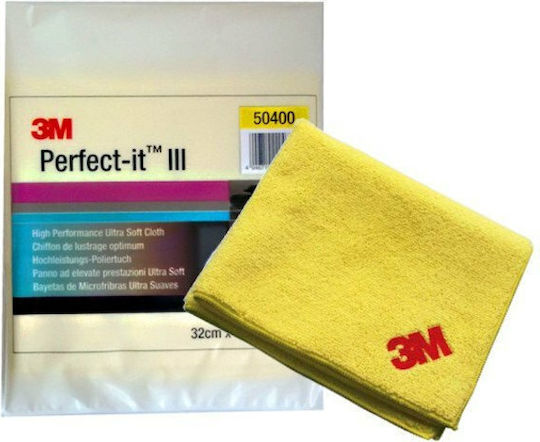 3M Perfect-it III Pânză Moale Lavetă Microfibră de curățenie Auto Galben 36x32cm