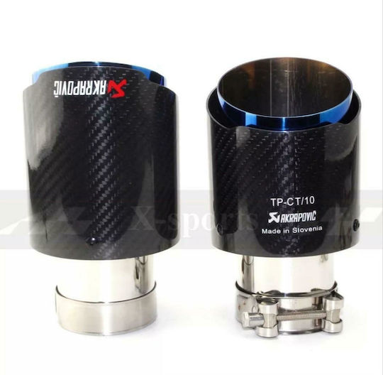 Akrapovic Exhaust Muffler TP-CT/10 for Universal 65mm AU-