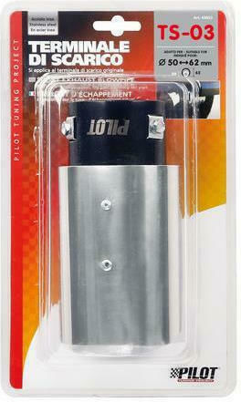 Lampa Exhaust Muffler for Alfa Romeo TS-3 50->62mm