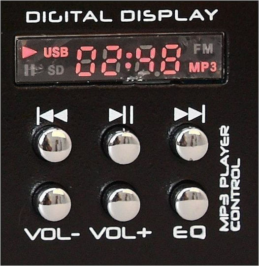 Ibiza Sound Миксер Караоке DJ21USB Черен
