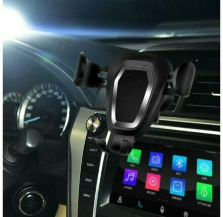 Ezra Car Mobile Mount with Adjustable Hooks Black