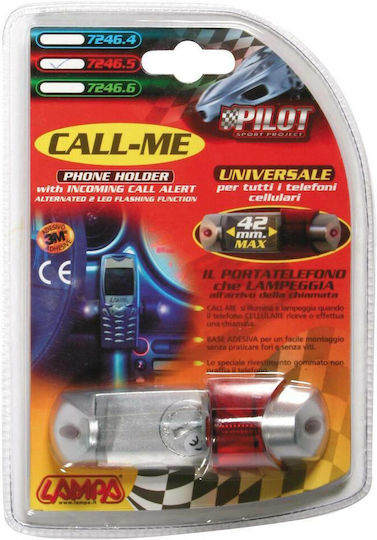 Lampa Call-Me Car Mobile Mount with Adjustable Hooks Red