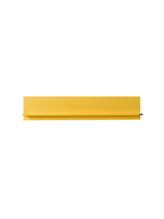 Shelf Wall Raf 11 Yellow 120x20x25cm