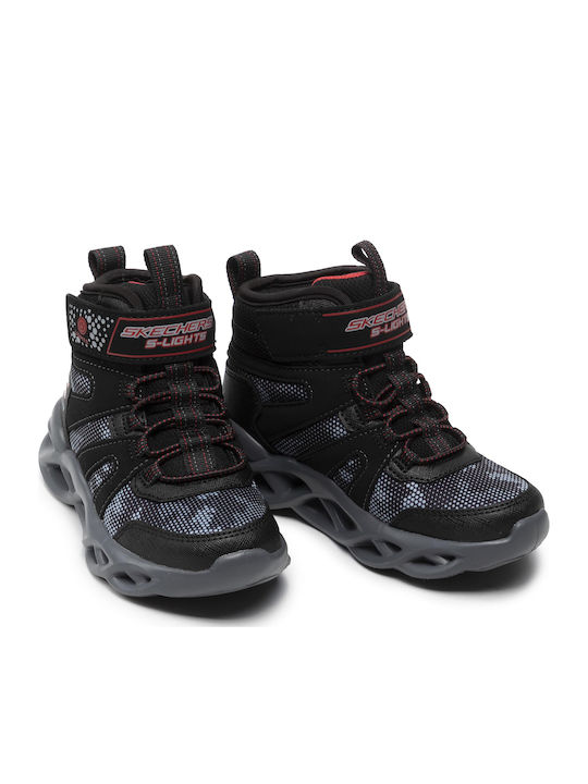 Zerrix Kids Snow Boots with Velcro Black