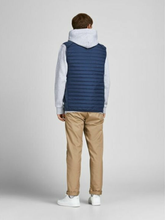 Αμάνικο Μπουφάν Puffer Navy Μπλε