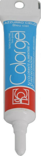 Modecor Χρώμα Ζαχαροπλαστικής Gel Colorgel Bleu CIel 20gr σε Σωληνάριο