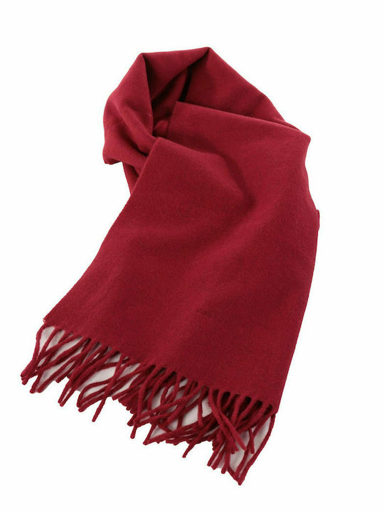 Gant Men's Wool Scarf Mahogny Red