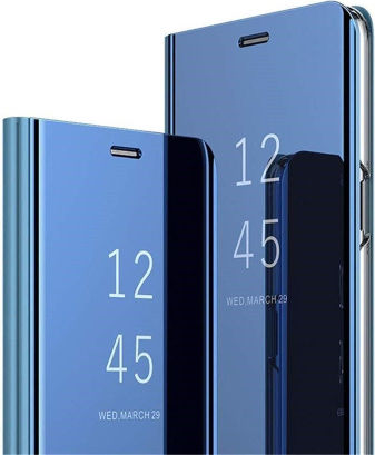 Hurtel Clear View Книга Пластмаса Син (Galaxy A52 / A52s)