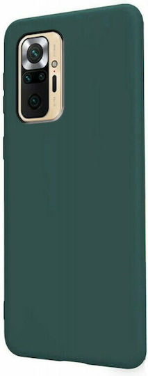 Erbord Umschlag Rückseite Silikon Grün (Redmi Note 10 Pro)