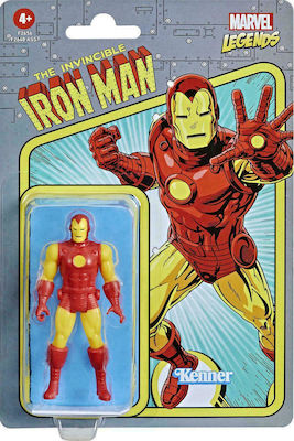 Legende Marvel Retro Collection Iron Man Iron Man pentru Vârsta de 4+ Ani 10cm