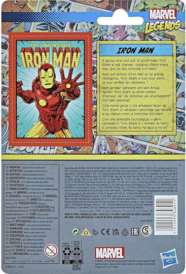 Action-Figur Retro Collection Iron Man Marvel Legenden Eisenmann für 4+ Jahre Jahre 10cm.