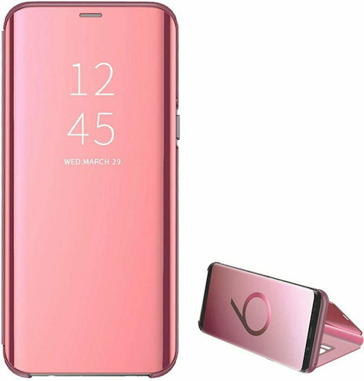 Hurtel Clear View Buchen Sie Kunststoff Rose Gold (Galaxy A71)