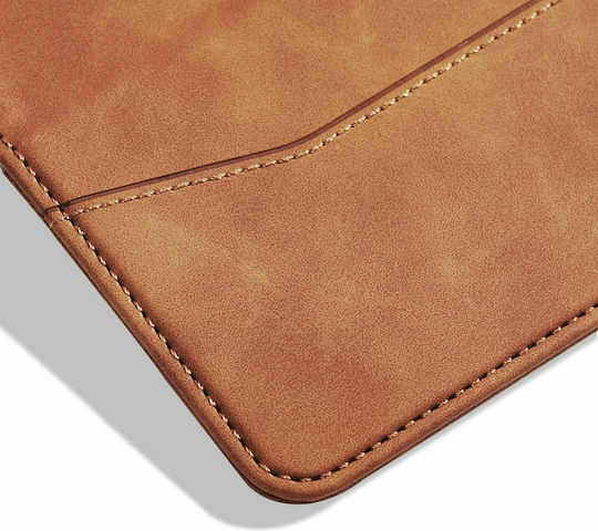 Bodycell PU Leather Книга Изкуствена кожа Кафяв (Galaxy S20 FE)