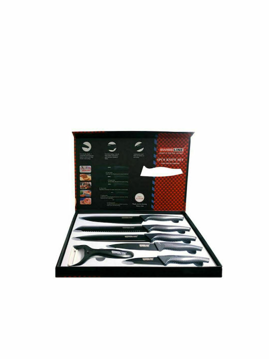 Swissline Knife Set of Stainless Steel KK-WD6G 6pcs