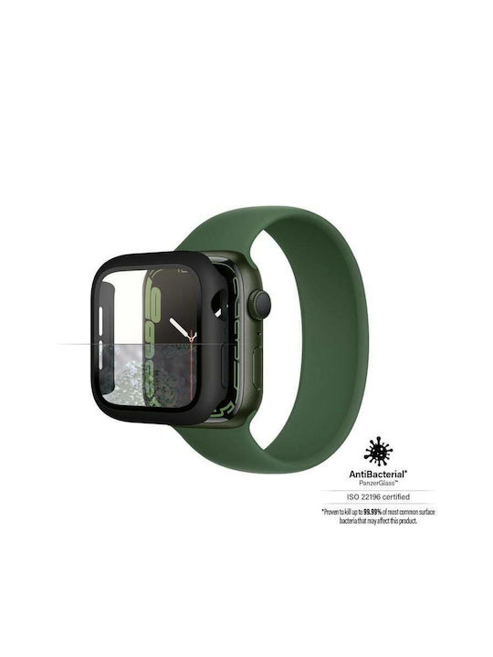 PanzerGlass Full Face Tempered Glass for the Apple Watch 41mm 1pcs 3663 Black