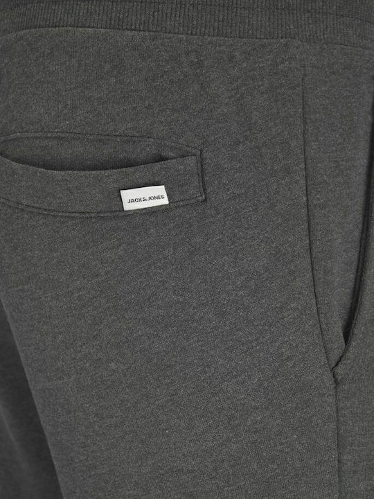 Gordon Sweatpants with Elastic Dark Grey Melange