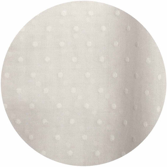 Viopros Perdea pentru Copii Confetti cu Tresă White 651499 140x270buc