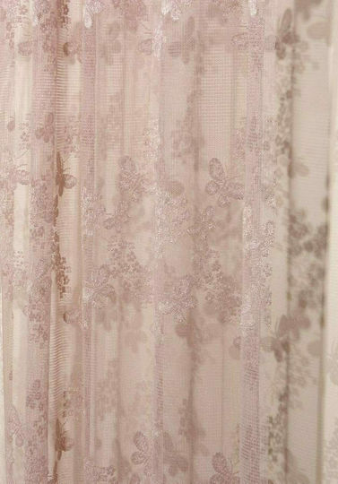 Viopros Kids Rod Pocket Curtain Πεταλούδες x Viopros Kids Rod Pocket Curtain Πεταλούδες x