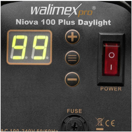 Walimex Niova 100 Plus LED-Licht Tageslicht 5600K 100W mit Helligkeit 14000lm