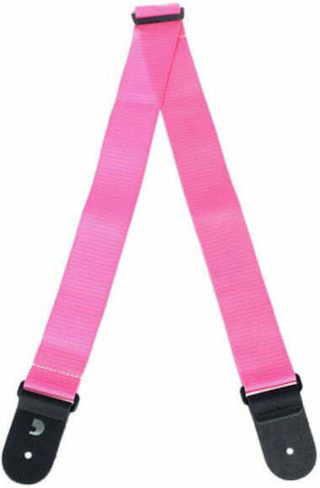Daddario Polypro Guitar Strap Ζώνη για Κιθάρα Ροζ